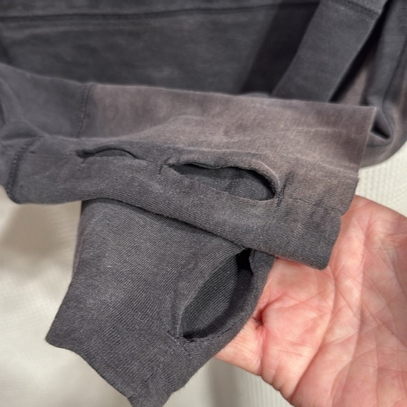 Patagonia zip hoodie Distressed DYI SZ L tie dye?DYI Gorpcore street lightweight - Picture 5 of 7